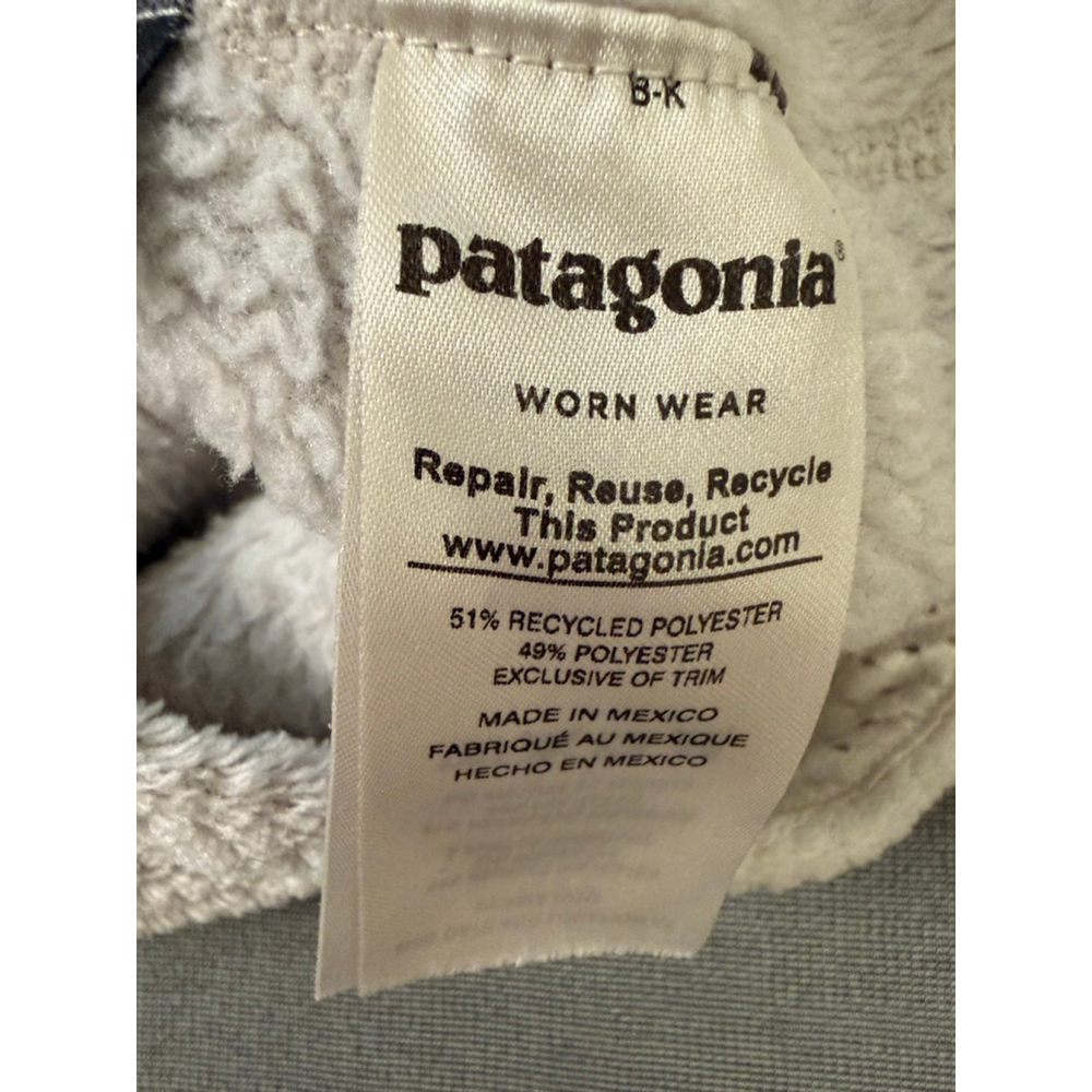 Patagonia Women's Re-Tool Snap-T® Fleece Pullover, in Raw Linen size S - Picture 7 of 9